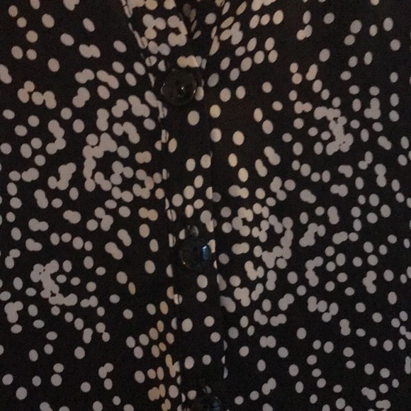 button up polka dot - Picture 3 of 4